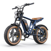 Electric Bike  HillMiles MileZoom 1 - Motor  750W Battery 52V15.6AH 20 Inch wheels Wheels Hydraulic Oil Brakes - Blue